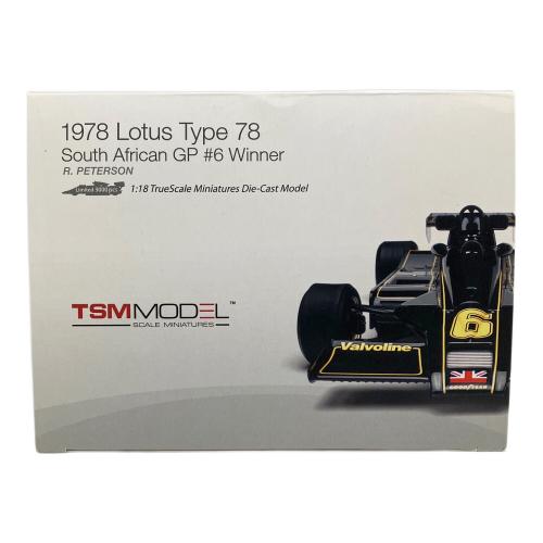 TSM MODEL (トゥルースケールミニチュアズ) 1978 LOTUS TYPE78 モデルカー TSM121802 フジミ模型(FUJIMI)