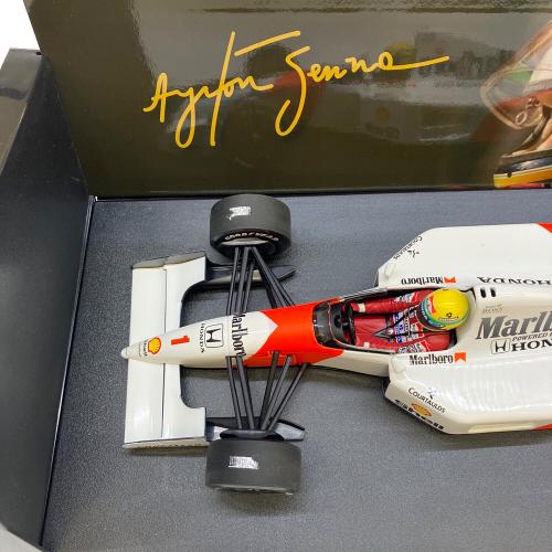 Paul’s Model Art McLaren Honda MP4-7 1992 モデルカー 113921801 Ayrton Senna The 50th birth anniversary 1960-1994