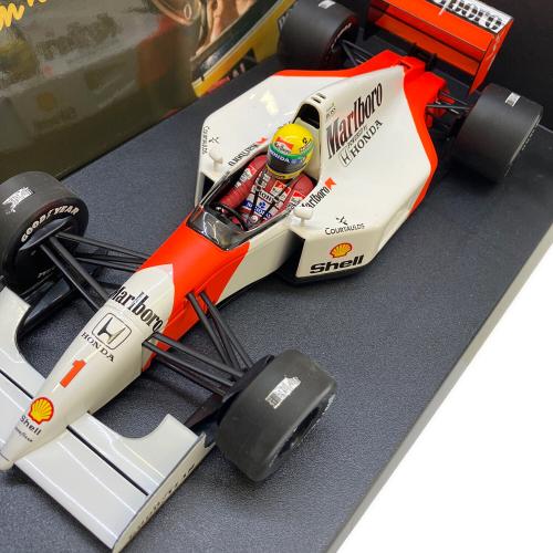 Paul’s Model Art McLaren Honda MP4-7 1992 モデルカー 113921801 Ayrton Senna The 50th birth anniversary 1960-1994