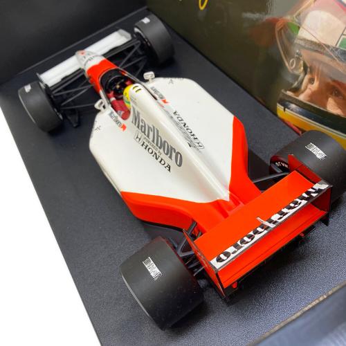 Paul’s Model Art McLaren Honda MP4-7 1992 モデルカー 113921801 Ayrton Senna The 50th birth anniversary 1960-1994