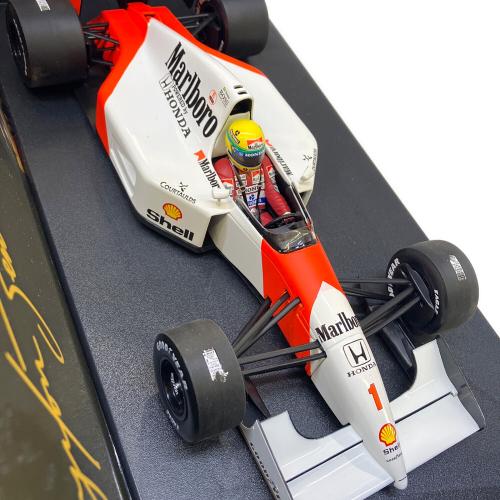 Paul’s Model Art McLaren Honda MP4-7 1992 モデルカー 113921801 Ayrton Senna The 50th birth anniversary 1960-1994
