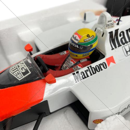 LANG (ラング) McLaren MP4/4 アイルトンセナ ワールドチャンピオン モデルカー 540 881812 1:18
