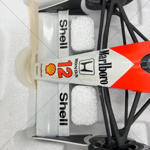 LANG (ラング) McLaren MP4/4 アイルトンセナ ワールドチャンピオン モデルカー 540 881812 1:18