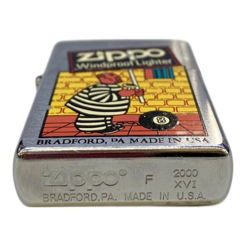 ZIPPO (ジッポ) オイルライター 2000年製 囚人デザイン