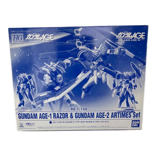 BANDAI (バンダイ) ガンダムAGE-1 レイザー＆ガンダムAGE-2アルティメスセット ガンプラ
