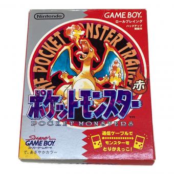 ポケットモンスター赤 ゲームボーイ用ソフト 起動確認済