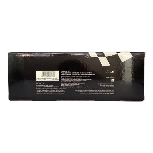 MINICHAMPS (ミニチャンプス) PAUL'SMODEL ART MP4-23 L.Hamilton モデルカー 530081822 1:18