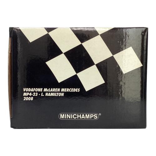 MINICHAMPS (ミニチャンプス) PAUL'SMODEL ART MP4-23 L.Hamilton モデルカー 530081822 1:18