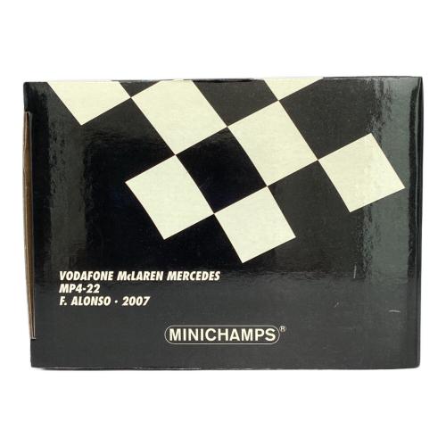 MINICHAMPS (ミニチャンプス) PAUL'SMODEL ART MP4-22 F.Alonso Showcar 2007 モデルカー 530071801 1:18