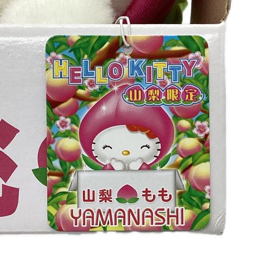 HELLO KITTY (ハローキティ) 山梨限定 ぬいぐるみ 桃 ヌイグルミ タグ付
