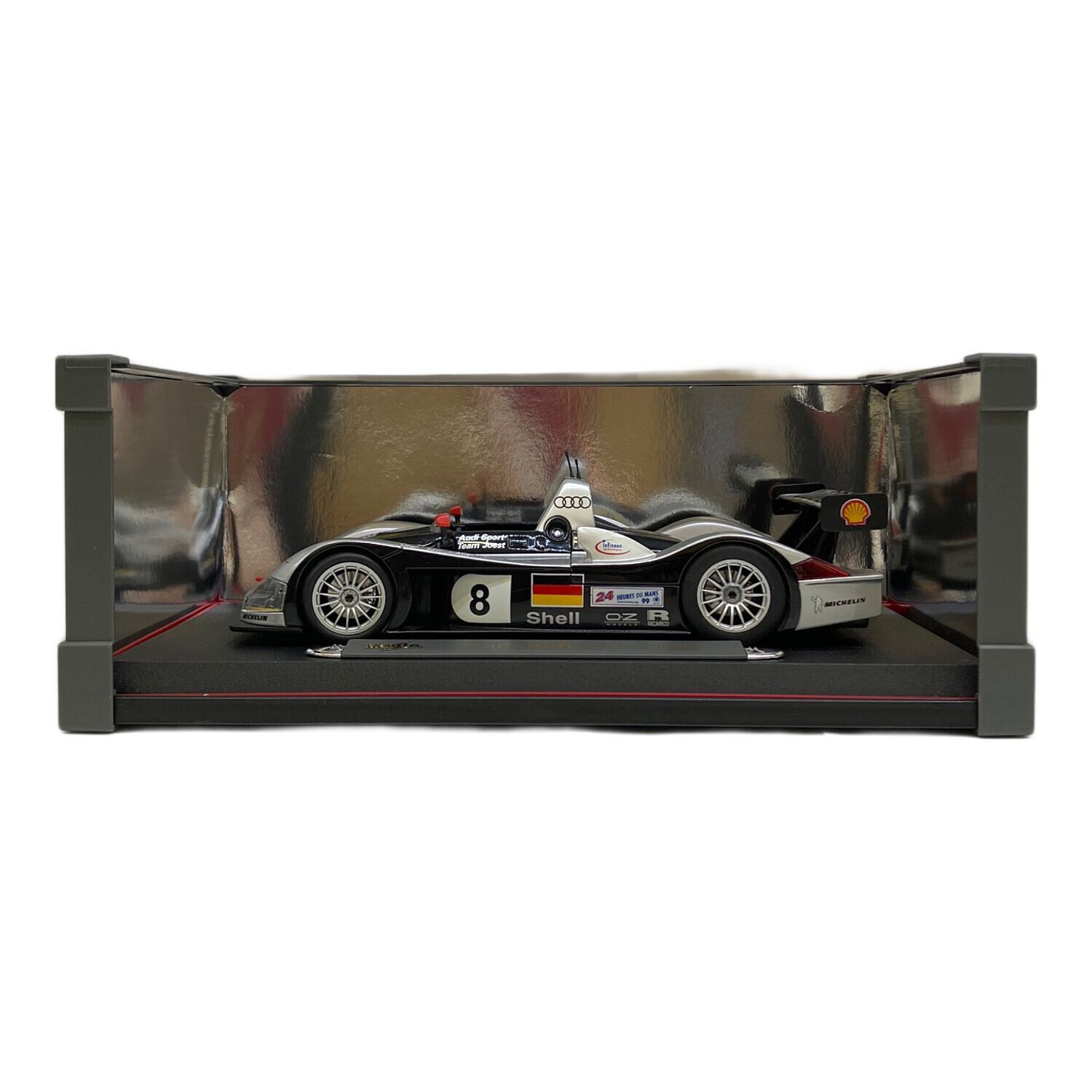 MAISTO製 アウディーＲ8R　　 ル・マン1999　1/18 　中古品 Maisto (マイスト) Audi R8R LeMans 1999 モデルカー 1:18｜トレファク