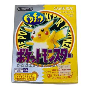ポケットモンスターピカチュウ ゲームボーイ用ソフト