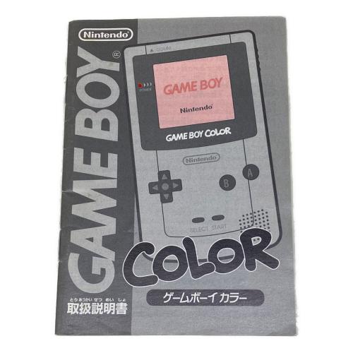 Nintendo (ニンテンドー) GAMEBOY COLOR CGB-001