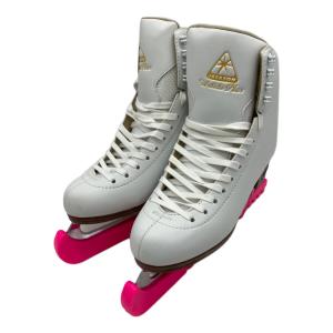 Jackson (ジャクソン) スケートシューズ アーティストプラス・スケートガード付 表記7(約SIZE25cm) ホワイト×ピンク