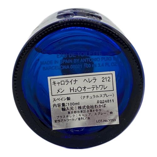 CAROLINA HERRERA (キャロライナヘレラ) オードトワレ 100ml 残量80%-99% 212 メン H2O