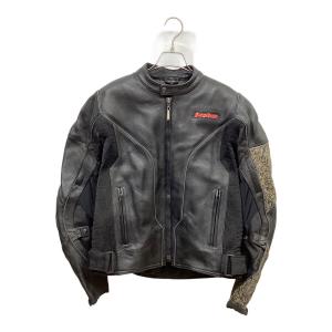 JORDAN Mortorsports ライティングジャケット 背面プロテクター付き @ メンズ サイズ40 ブラック