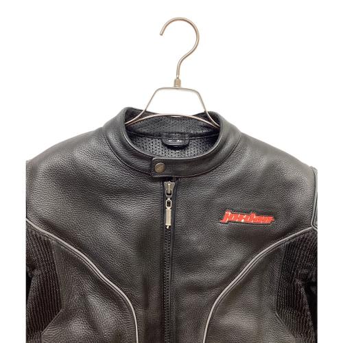 JORDAN Mortorsports ライティングジャケット 背面プロテクター付き @ メンズ サイズ40 ブラック