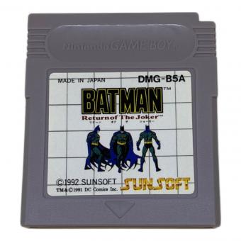 バットマンリターンオブザジョーカー ゲームボーイ用ソフト