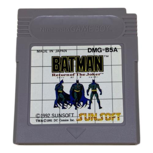 バットマンリターンオブザジョーカー ゲームボーイ用ソフト