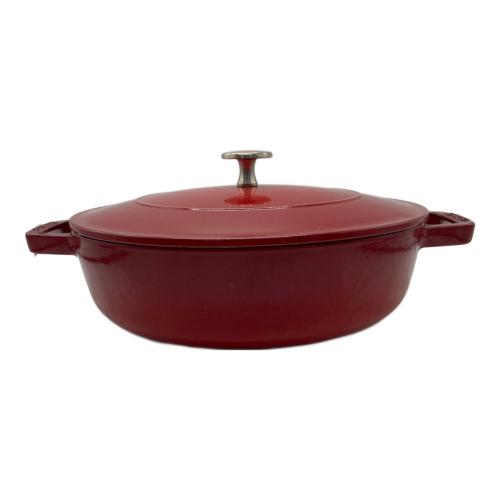 Staub (ストウブ) ブレイザーソテーパン 24cm チェリーレッド