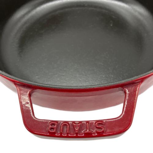 Staub (ストウブ) ブレイザーソテーパン 24cm チェリーレッド
