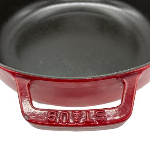 Staub (ストウブ) ブレイザーソテーパン 24cm チェリーレッド