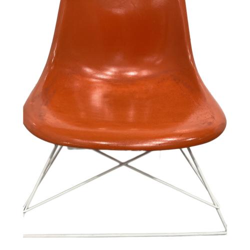 Herman Miller (ハーマンミラー) シェルチェア ヴィンテージ @  ベース部分:ローワイヤーベース オレンジ 4th Generation