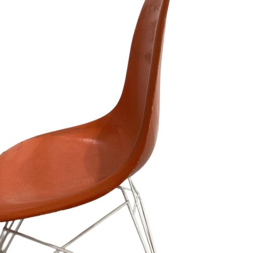 Herman Miller (ハーマンミラー) シェルチェア ヴィンテージ @  ベース部分:ローワイヤーベース オレンジ 4th Generation