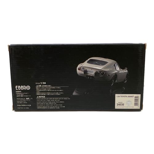 EBBRO (エブロ) TOYOTA 2000GT モデルカー 24030 ホワイト 1/24