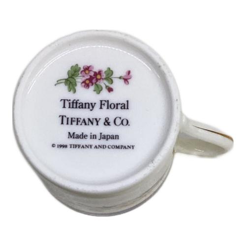 TIFFANY & Co. (ティファニー) カップ&ソーサー フローラル