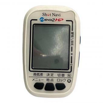 テクタイト ゴルフ距離測定器 充電コード・説明書・箱付き ホワイト SHOTNAVI NEO2HP