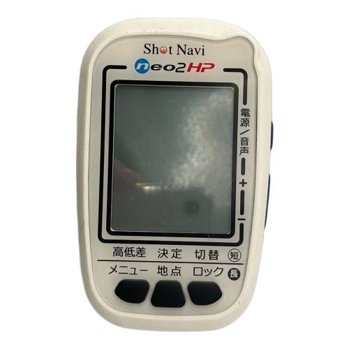 テクタイト ゴルフ距離測定器 充電コード・説明書・箱付き ホワイト SHOTNAVI NEO2HP