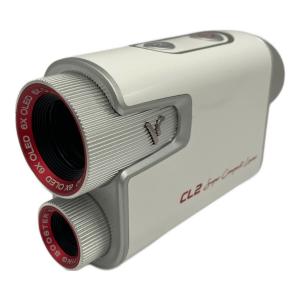 VOICE CADDIE (ボイスキャディー) ゴルフ距離測定器 説明書 ケース 箱付 ホワイト レーザー距離計 CL2