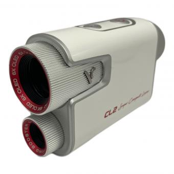 VOICE CADDIE (ボイスキャディー) ゴルフ距離測定器 説明書 ケース 箱付 ホワイト レーザー距離計 CL2
