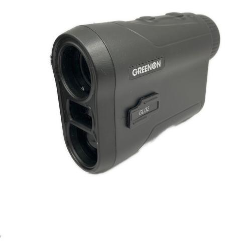 GREENON (グリーンオン) ゴルフ距離測定器 充電ケーブル ソフトケース付き ブラック LASER CADDIE GL02