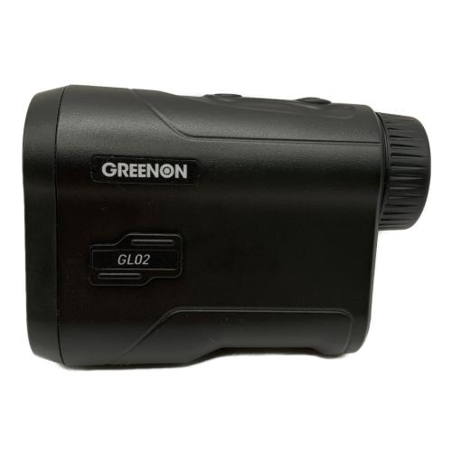 GREENON (グリーンオン) ゴルフ距離測定器 充電ケーブル ソフトケース付き ブラック LASER CADDIE GL02