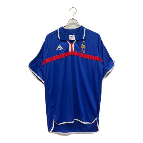 adidas (アディダス) サッカーユニフォーム フランス代表 メンズ SIZE 2XL ブルー