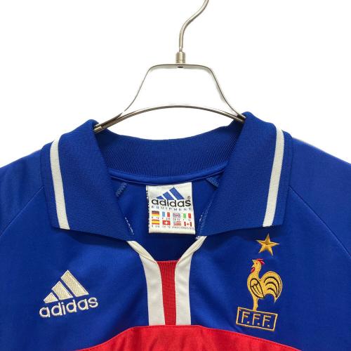 adidas (アディダス) サッカーユニフォーム フランス代表 メンズ SIZE 2XL ブルー