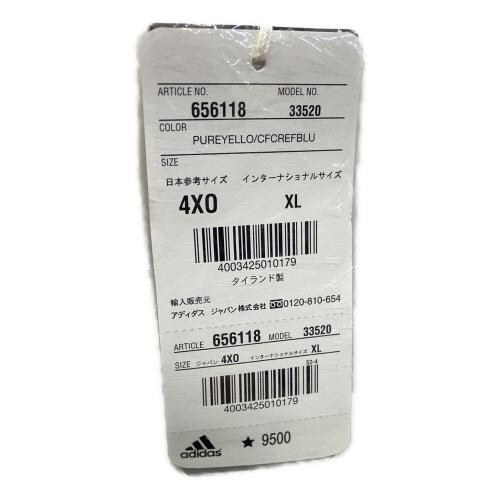 adidas (アディダス) ゲームシャツ 656118 チェルシー レプリカ メンズ SIZE XL イエロー×ブルー