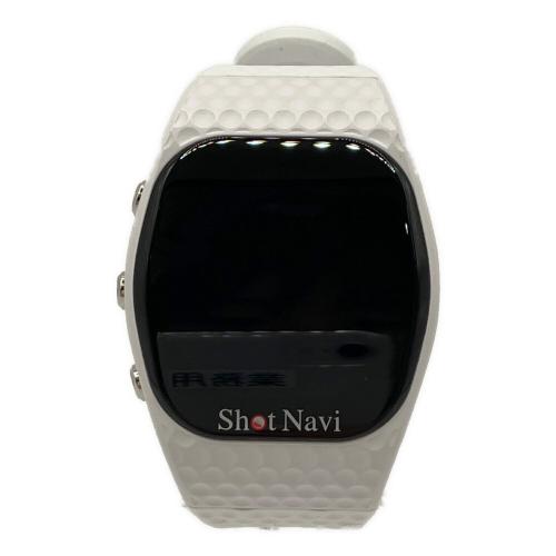 shotnavi (ショットナビ) ゴルフGPSナビ ShotNavi INFINITY 箱・ケース付き ホワイト
