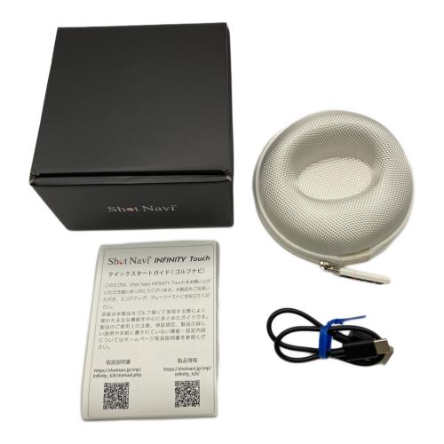 shotnavi (ショットナビ) ゴルフGPSナビ ShotNavi INFINITY 箱・ケース付き ホワイト