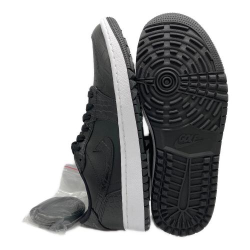 NIKE (ナイキ) Air Jordan 1 Low Golf "Black Crocodile Skin" ゴルフシューズ DD9315-003 メンズ SIZE 27cm ブラック