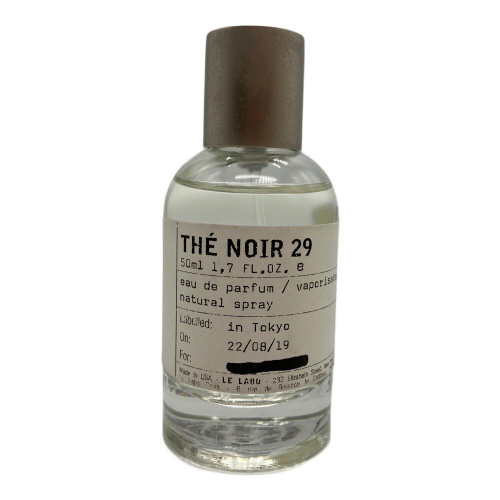 「LE LABO」 THE NOIR 29 香水50ml 残量半分程度 LE LABO (ルラボ) オードパルファム 50ml 残量80%-99% THE NOIR 29