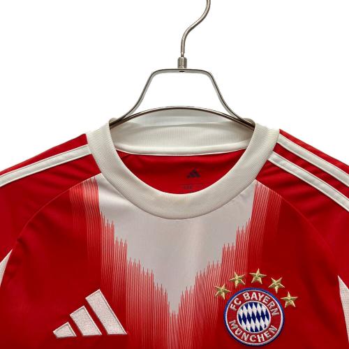 adidas (アディダス) サッカーウェア(トップス) JP3689 FCバイエルン 25/26 メンズ SIZE S レッド