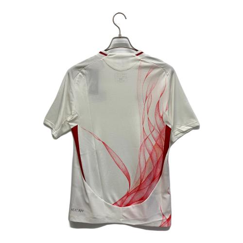 adidas (アディダス) サッカーウェア(トップス) IU0952 2024 アウェイ オーセンティック メンズ SIZE L ホワイト