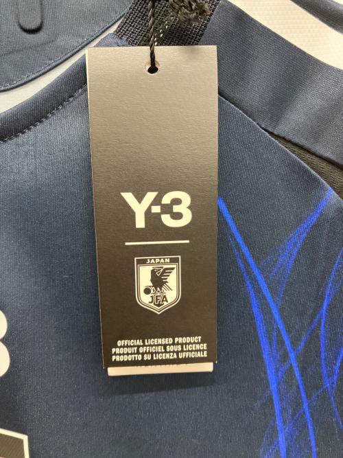 Y-3 (ワイスリー) サッカーウェア(トップス) is5611 日本代表 2024 ホーム オーセンティック メンズ SIZE M ブルー