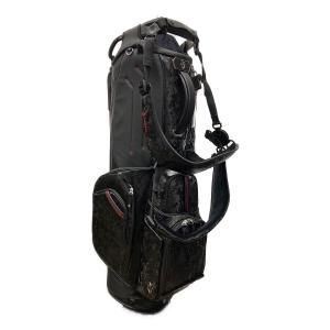 VESSEL (ベゼル) スタンド式　キャディバッグ PLAYER5.0 PRO CAMO BK DS カモブラック 9.5型 約4.2kg 7分割 プレミアムシンセティックレザー