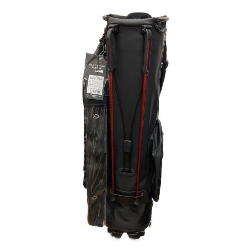 VESSEL (ベゼル) スタンド式　キャディバッグ PLAYER5.0 PRO CAMO BK DS カモブラック 9.5型 約4.2kg 7分割 プレミアムシンセティックレザー
