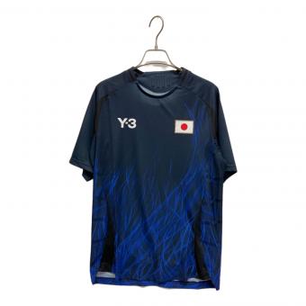 Y-3 (ワイスリー) サッカーウェア(トップス) IU0950 日本代表 2024 ホーム オーセンティック ユニフォー メンズ SIZE L ネイビー