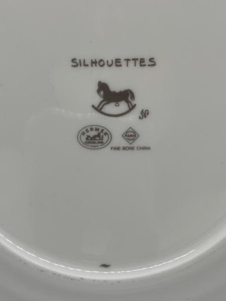 HERMES (エルメス) シルエットデザートプレート 直径20cm お茶のふじい